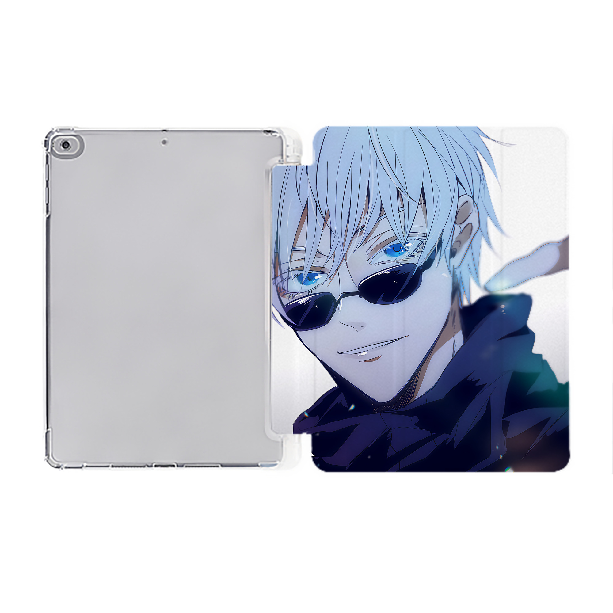 （画像用） SPY×FAMILY间谍家家酒 IPad ケース ペン収納付き 三つ折りスタンド PUレザー×シリコン 対応機種9.5/10.5/10.9インチ